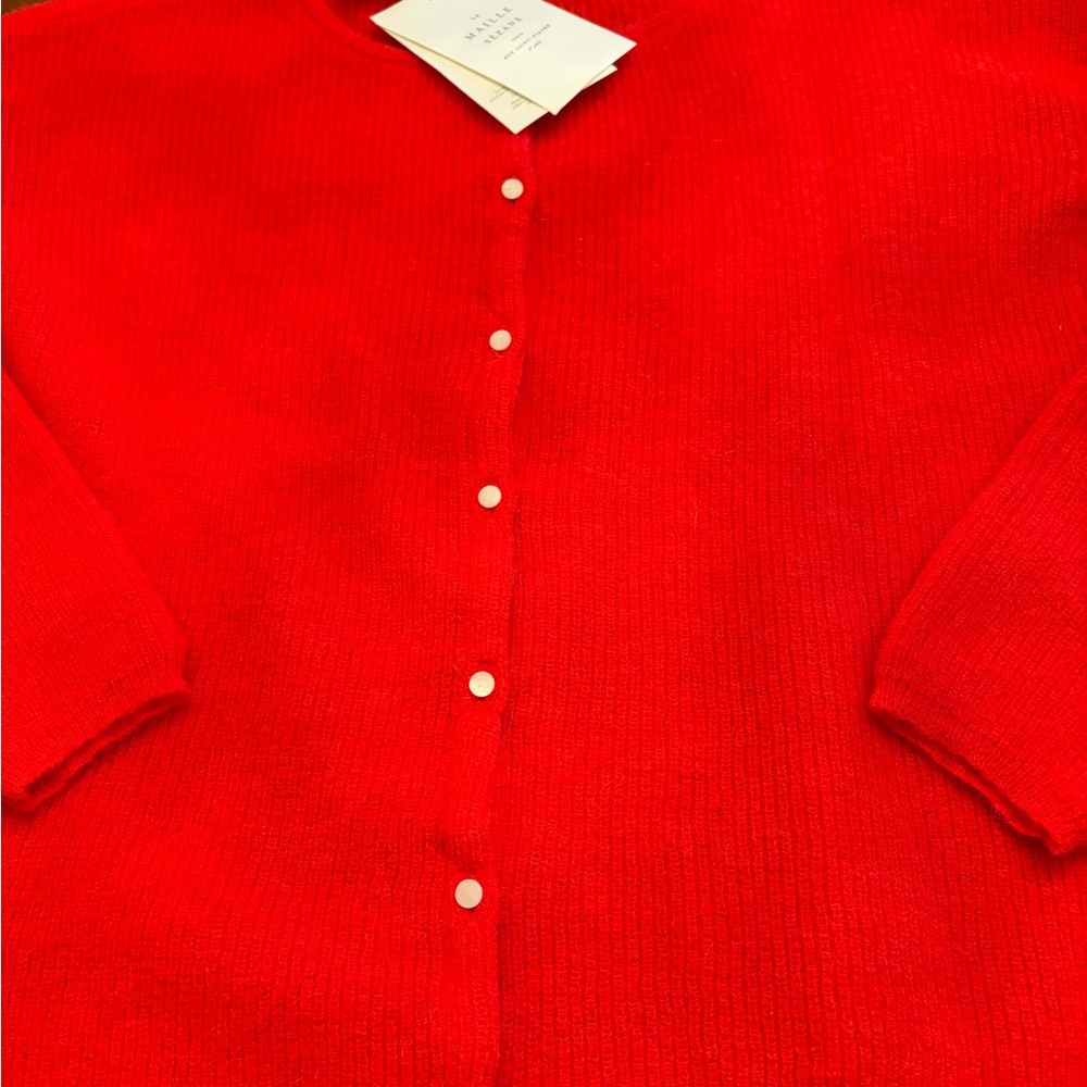 Sézane Gaspard Cardigan Sweater Women’s XS Extra Small NEW - Picture 4 of 6